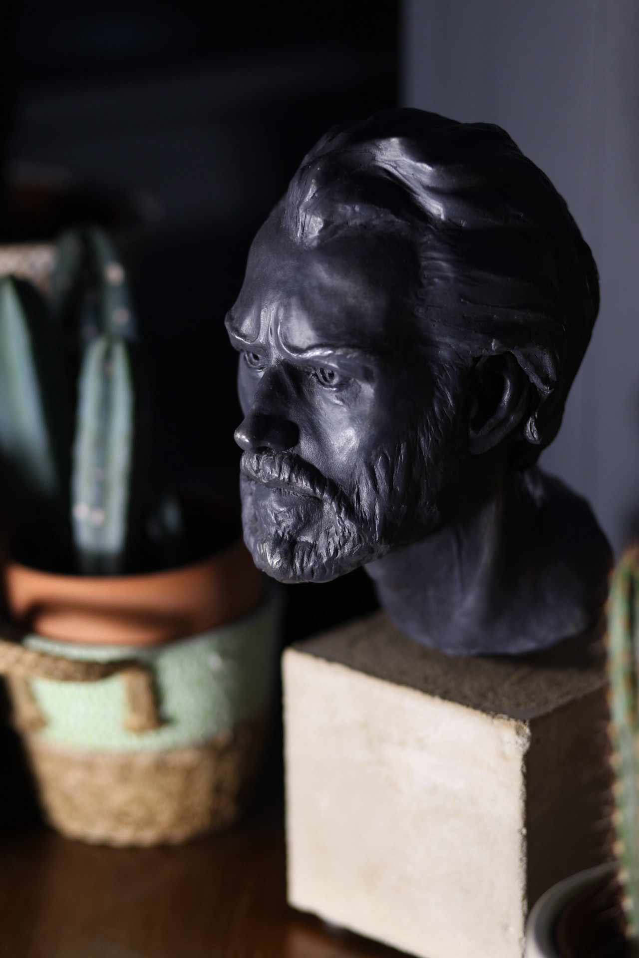 DETE-001 - Déterminé - Vue 2 - Sculpture de Stéphane Pimienta