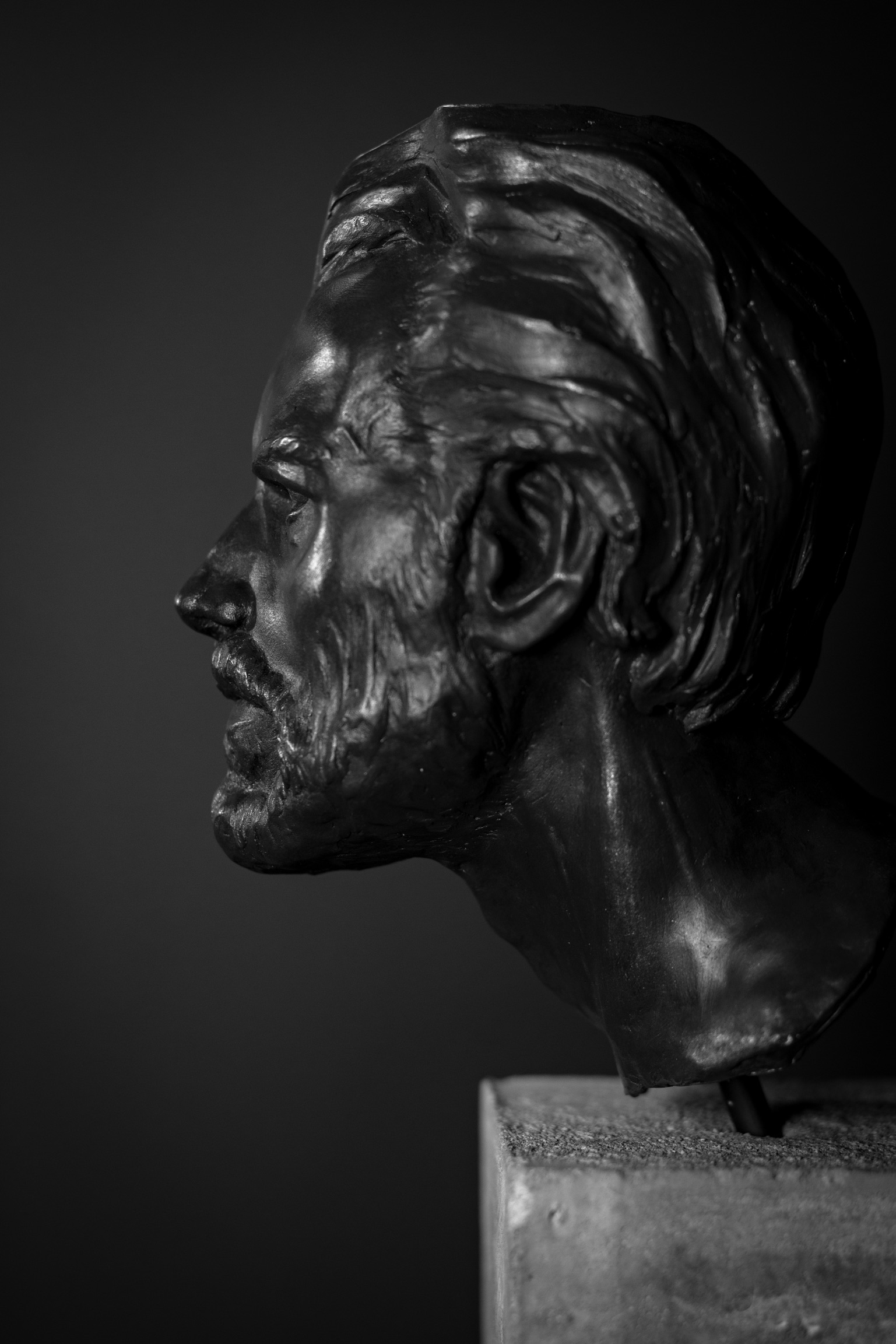 DETE-001 - Déterminé - Vue 3 - Sculpture de Stéphane Pimienta