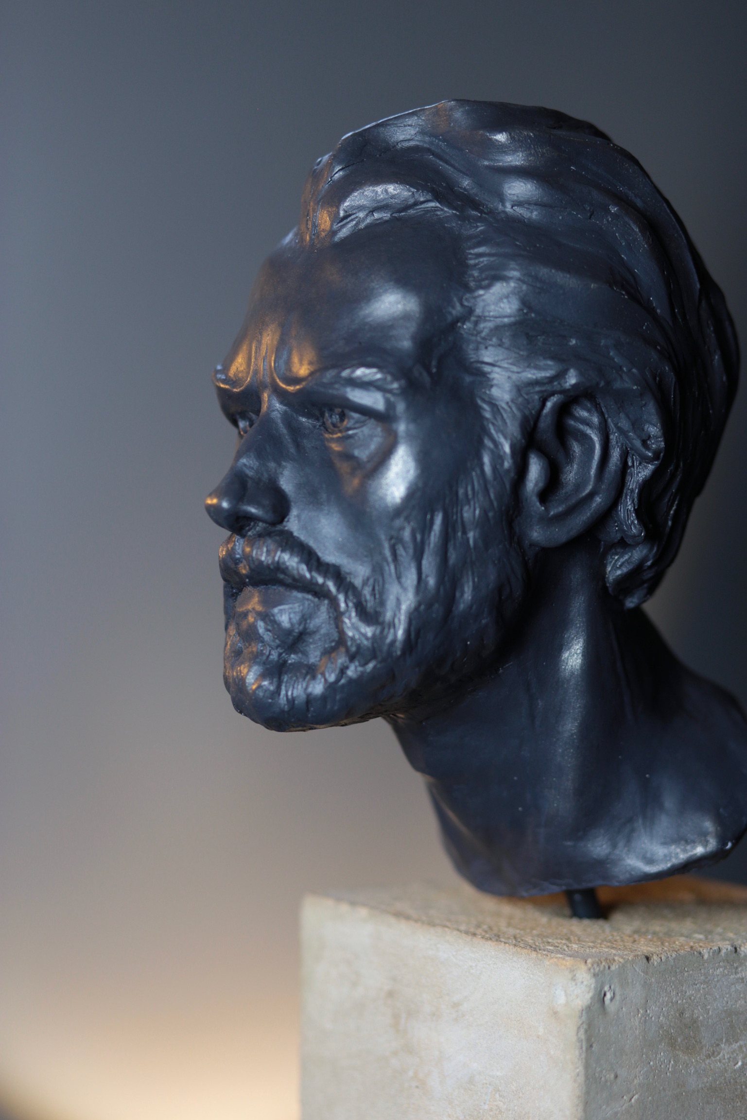 DETE-001 - Déterminé - Vue 5 - Sculpture de Stéphane Pimienta