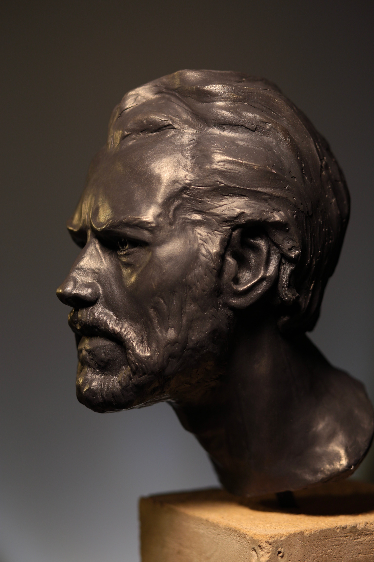 DETE-001 - Déterminé - Vue 7 - Sculpture de Stéphane Pimienta