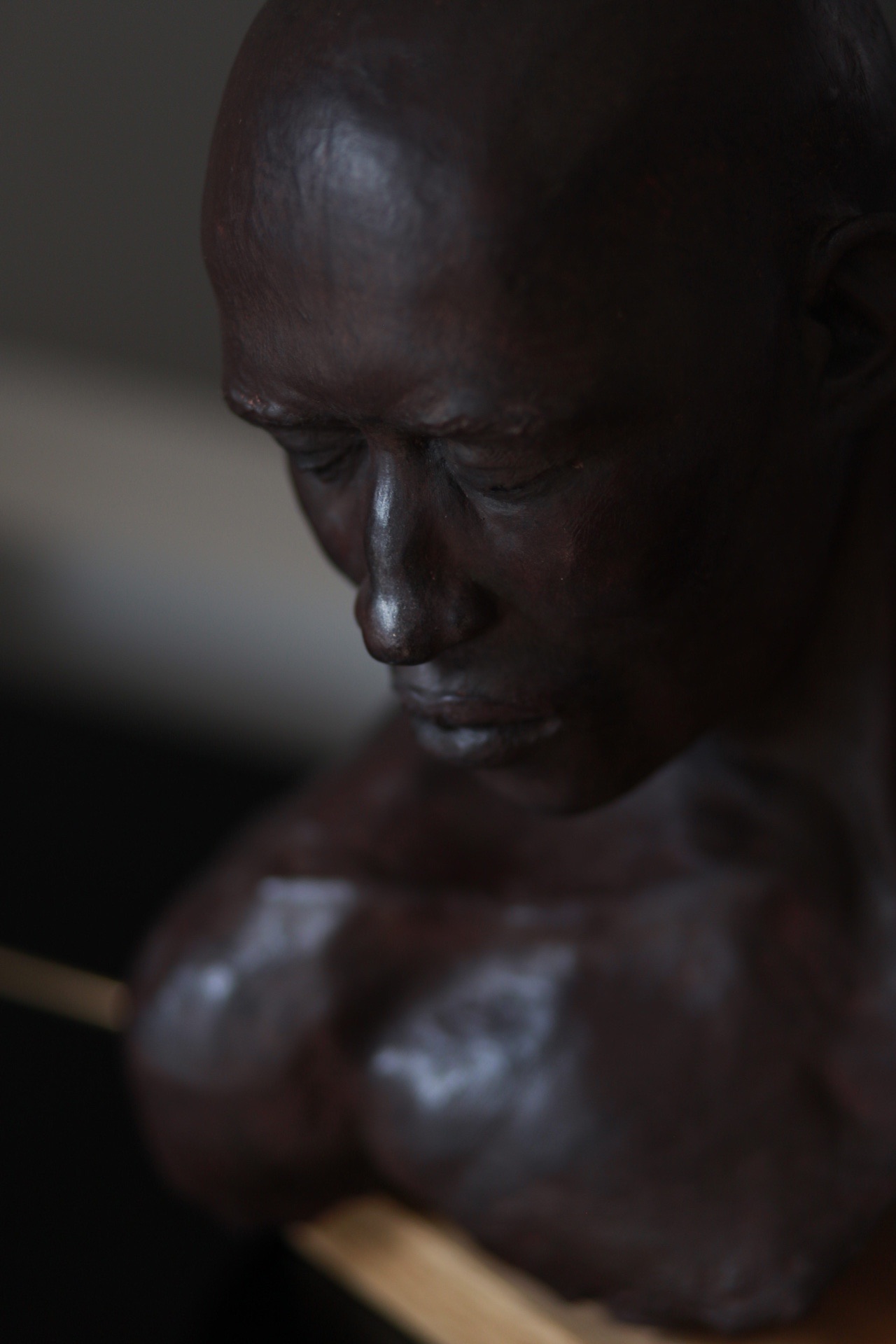 MEDI-001 - Méditatif - Vue 4 - Sculpture de Stéphane Pimienta